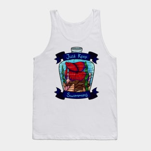 Fish in a Bottle Tank Top